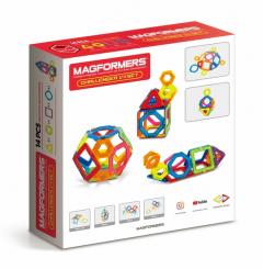 Set de constructie magnetic - Challenger, 14 piese