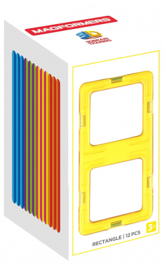 Set rezerve magnetice - Rectangle , 12 piese