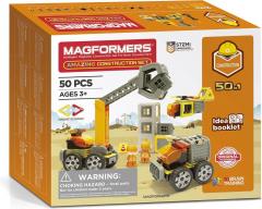 Set de constructie magnetic - Amaizing Construction, 50 piese