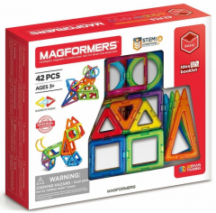 Set de constructie magnetic - Basic, 42 piese