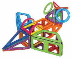 Set de constructie magnetic - Basic, 42 piese