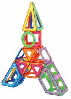 Set de constructie magnetic - Basic, 42 piese