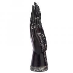 Decoratiune - Black & White Mantric Hand Small