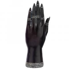 Decoratiune - Black & White Mantric Hand Small