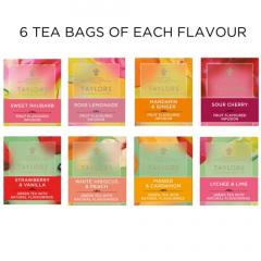 Set 48 pliculete ceai - Ceai verde + Infuzie de ierburi