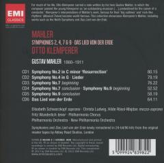 Mahler: Symphonies 2, 4, 7 & 9