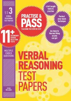 Coperta cărții Practise & Pass 11+ Level Three: Verbal reasoning Practice Test Papers