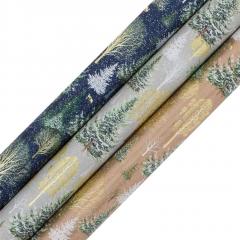 Hartie de impachetat - Roll Pizazz Frosty Grove - mai multe culori - pret pe bucata