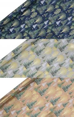 Hartie de impachetat - Roll Pizazz Frosty Grove - mai multe culori - pret pe bucata