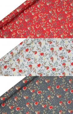 Hartie de impachetat - Roll Classics Robins and Berries - mai multe modele - pret pe bucata