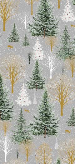 Set 4 hartii de impachetat - Tissue - Pizazz - Frosty Grove