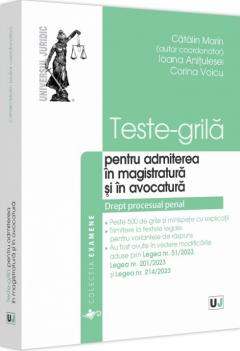 Teste-grila pentru admiterea in magistratura și in avocatura