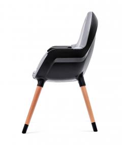 Scaun de masa 2 in 1 - Kinderkraft Fini, Black