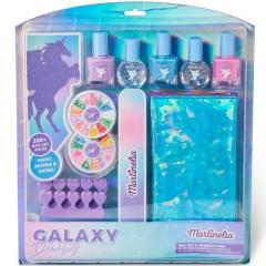 Set ingrijire unghii si geanta cosmetica pentru copii - Galaxy Dreams