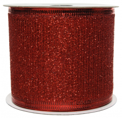 Panglica - Polyester - Glitter - Red