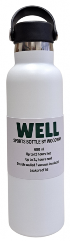 Termos 600 ml - Sport Well - Alb