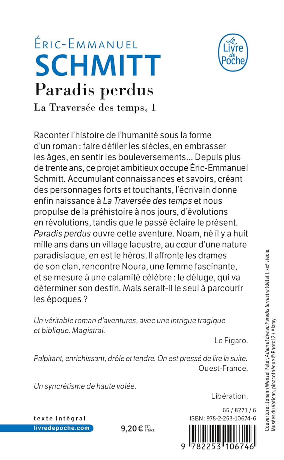 Paradis perdus EricEmmanuel Schmitt