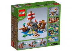 LEGO Minecraft - Aventura corabiei de pirati (21152)