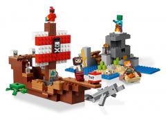 LEGO Minecraft - Aventura corabiei de pirati (21152)