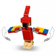 LEGO Minecraft - Steve BigFig cu papagal (21148)