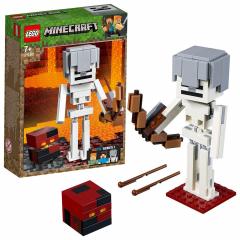 Minecraft Schelet BigFig si cub de magma (21150)