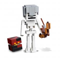 Minecraft Schelet BigFig si cub de magma (21150)