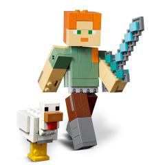 LEGO Minecraft - Alex BigFig cu gaina (21149)