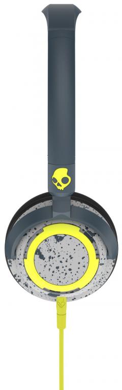 Casti Skullcandy Lowrider - Dark Grey/Light Grey/Hot Lime