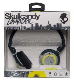 Casti Skullcandy Lowrider - Dark Grey/Light Grey/Hot Lime