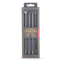 Set 4 lingurite cocktail - Cocktail Stirrers