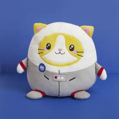 Perna decorativa - Pisica astronaut 