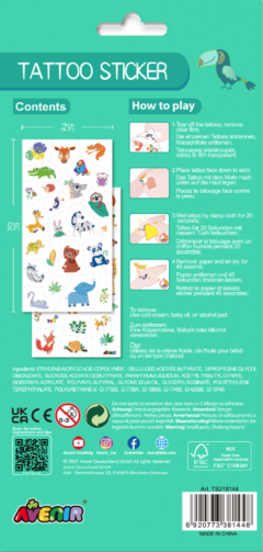 Set tatuaje - Animale Jungla