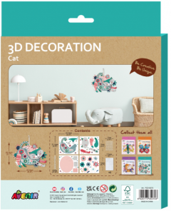 Set creatie - Decoratiune 3D - Pisica