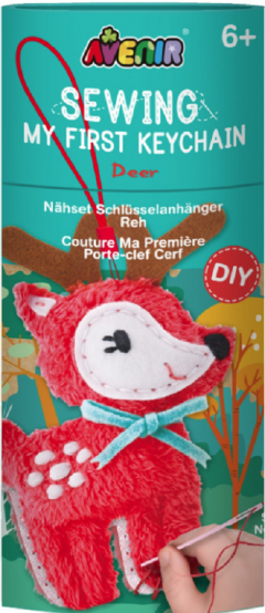 Set de cusut - Primul meu Breloc, Caprioara