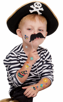 Set tatuaje - Pirati