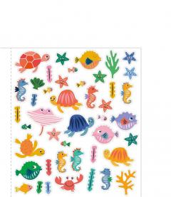 Set de pictat cu apa, stikere si jocuri - Subacvatic