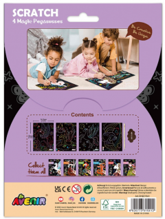 Set creativ - 4 cai inaripati pegas