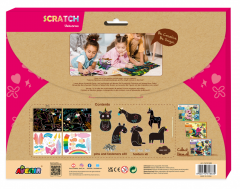 Set creativ de razuit - Unicorni in miscare