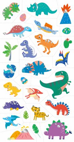 Tatuaje temporare - Dinozauri