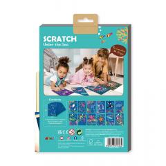 Set creativ de razuit A5 - Scratch - Subacvatic