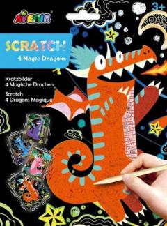 Set creativ - Stick 'N' Play - 4 dragoni magici