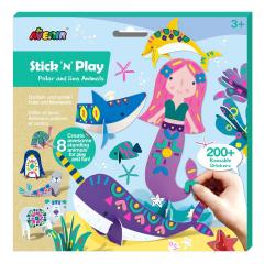 Set creativ - Stick 'n' Play- Animale polare si marine