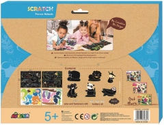 Set creativ de razuit - Animale din padure