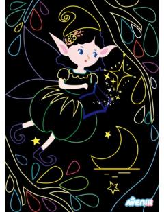 Set creativ de razuit - 4 elfi magici