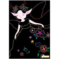 Set creativ de razuit - 4 elfi magici