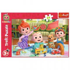Puzzle 24 maxi - Cocomelon gata de aventura
