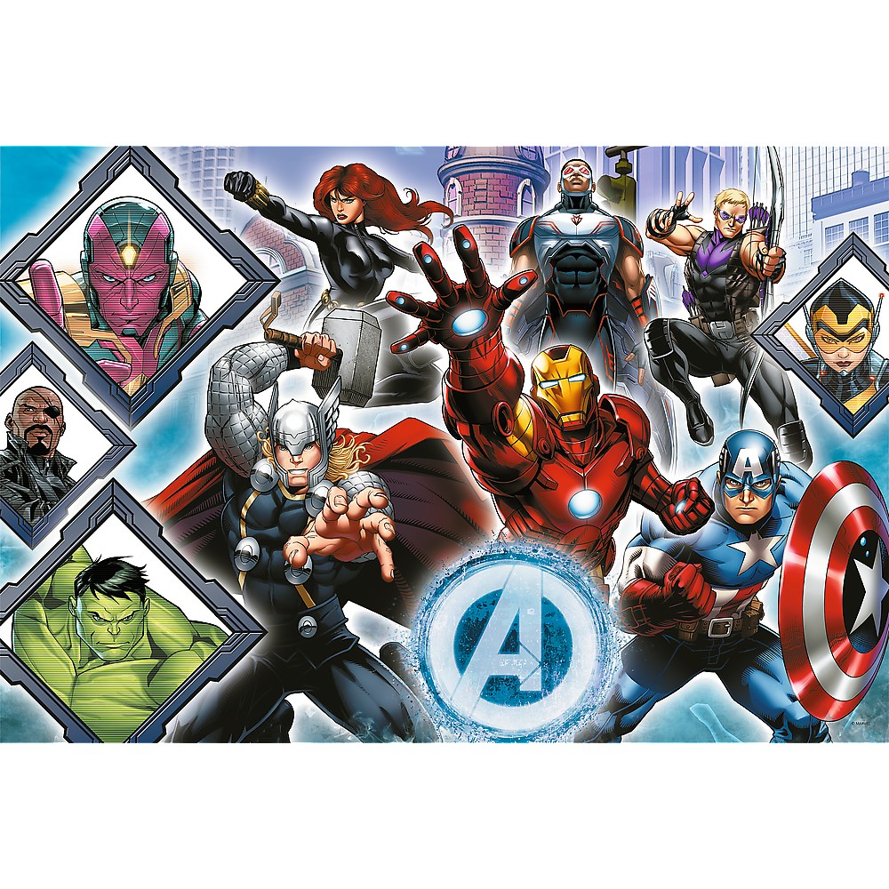 Trefl Prime Marvel Avengers Across The Comic Universe 9000 Pcs