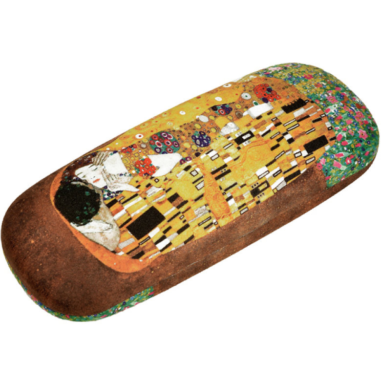 Etui pentru ochelari - Klimt, Sarutul Green Ideas