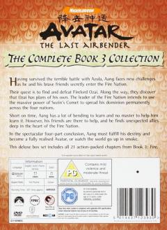 Avatar: The Last Airbender - The Complete Book 3 Fire DVD Collection