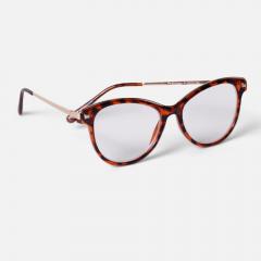 Ochelari pentru citit +2.5 - Easy Readers - Metal Cat Eye Tortoiseshell